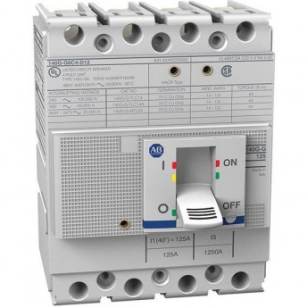 Автоматический выключатель в литом корпусе ALLEN-BRADLEY 140G-G2C4-C16 33497
