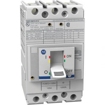 Автоматический выключатель в литом корпусе ALLEN-BRADLEY 140G-H15I3-D10 34417