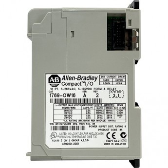 Модуль ввода-вывода релейный ALLEN-BRADLEY CompactLogix 1769-OW16 3620234