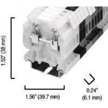 Безопасная клеммная колодка ALLEN-BRADLEY 1492-HM1B 41319