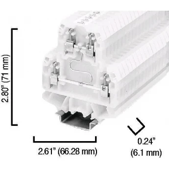 Клеммная колодка безопасная ALLEN-BRADLEY 1492-HM2C 1492-H 41329