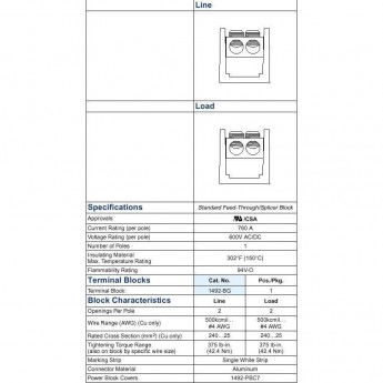 Блок питания ALLEN-BRADLEY 1492-BG 55053 Блок питания ALLEN-BRADLEY 1492-BG 55053