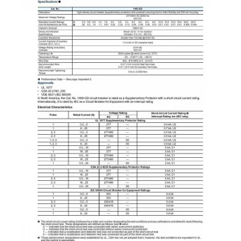 Миниатюрный автоматический выключатель ALLEN-BRADLEY 1492-GS1G040 55104