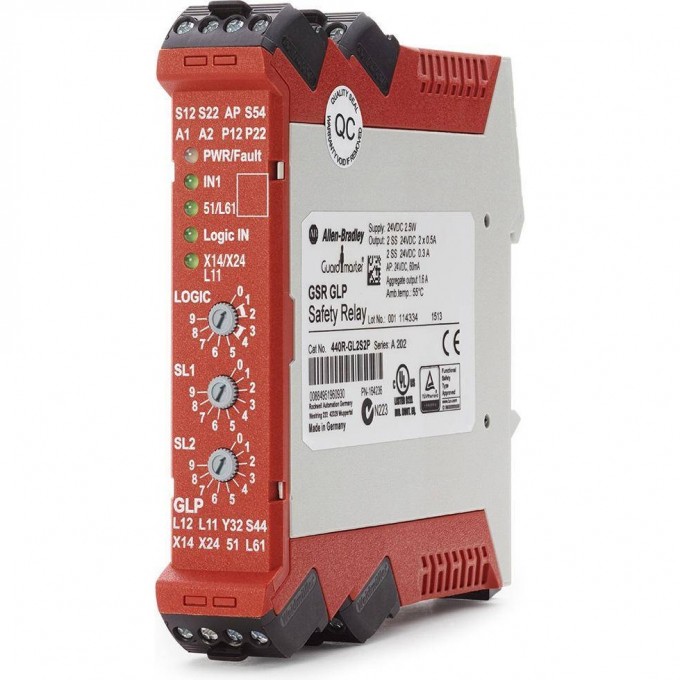 Реле безопасности ALLEN-BRADLEY Guardmaster 440R-GL2S2P 55681