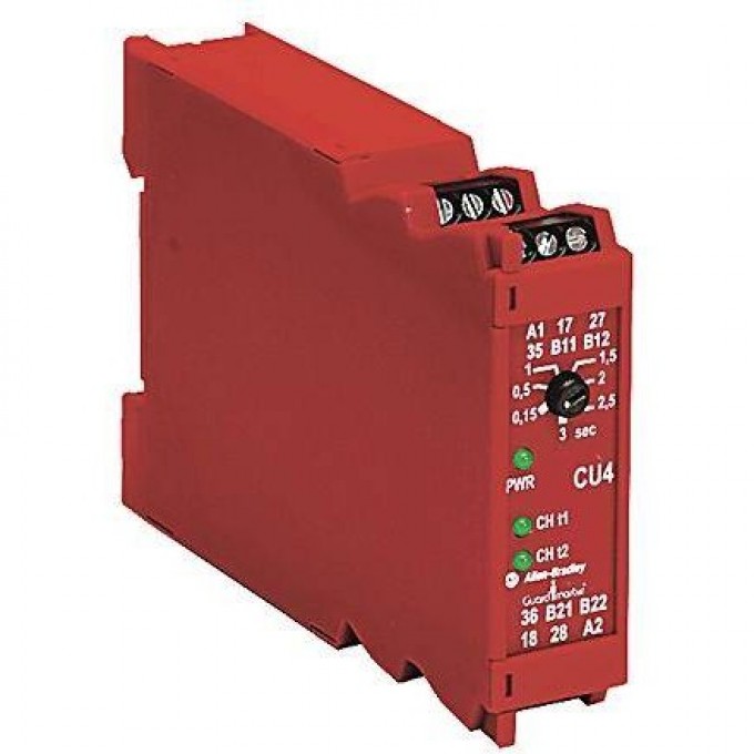 Реле безопасности с задержкой выходного сигнала ALLEN-BRADLEY 440R-S23173 55732