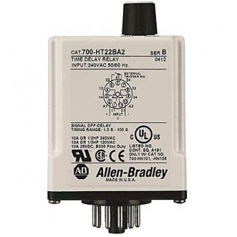 Реле времени цокольное ALLEN-BRADLEY 700-HT 700-HT12CU120 58029