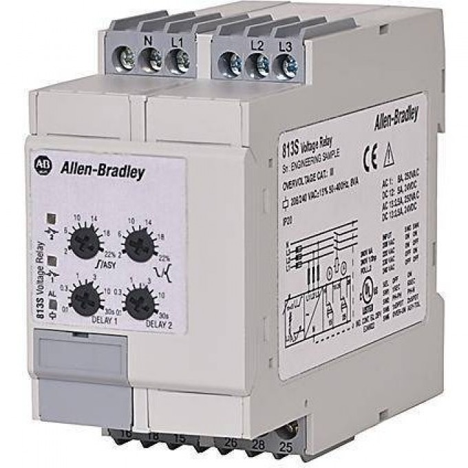 Реле защиты двигателя ALLEN-BRADLEY 813S-VV-48 59303